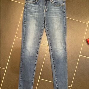 Ag Adriano Goldschmied Women's Skinny Jeans in Blue